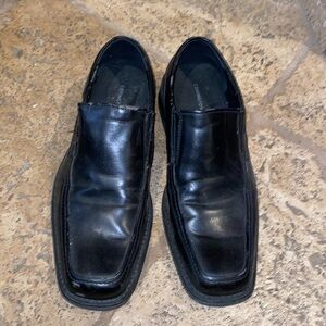 Mens Covington Black Loafer Slip on Shoes Size 11